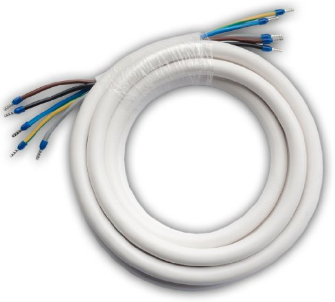 maxgo Herdanschlusskabel 9,5m H05VV-F 5x2,5 Kabel Herd Anschlußkabel Anschluss-Set für Backöfen & Herde Herdanschlussleitung Mantelleitung Backofen Anschlusskabel Herdanschlußkabel
