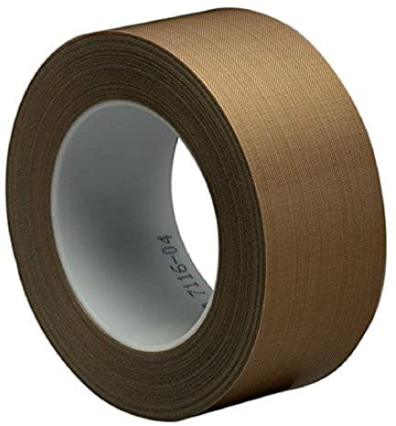 3M Vetro Nastro Adesivo Telato 5453, 19.1 mm X 33 m, 0.22 mm, 12 Pezzi, Marrone/Trasparente