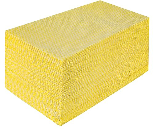 JEBBLAS j Cloths Original Kitchen Cloth Disposable Tableware Cleaning Cloths Yellow J Cloth 60