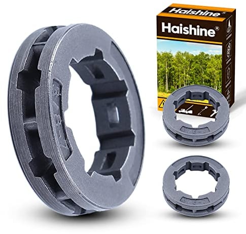 Haishine 3Pcs 3/8 7T 22mm Felge Kettenrad für Husqvarna 362 365 371 372 STIHL 046 064 066 MS361 MS362 MS440 MS441 MS460 MS660 Kettensäge