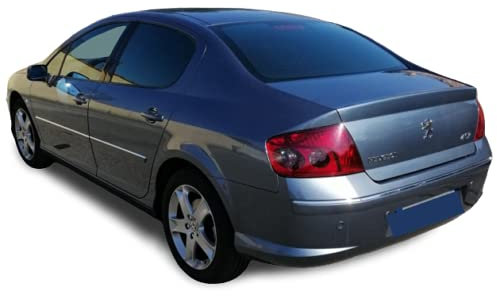 SOLARPLEXIUS Tintado de Lunas para Coche Peugeot 407 2004-2010 Set Completo Precortados a Medida para una Instalación Láminas Solares