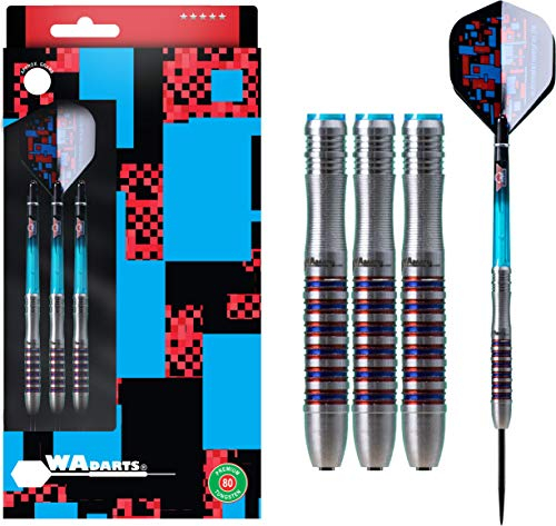 WA Darts Steeldartpfeile Curvy Tungsten 80% Tungsten 22g