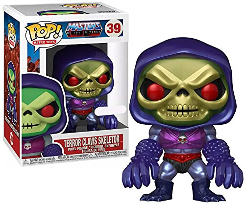 Funko Pop! Vinyl: Masters of The Universe - Skeletor mit Terror Claws - Metallisch - Vinyl-Sammelfigur - Geschenkidee - Offizielle Handelswaren - Spielzeug Für Kinder und Erwachsene - TV Fans