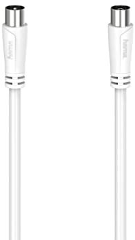 Hama - Antennenkabel, f. Coax, Stecker - f. Coax, Damen, 10,0 m, 90 dB