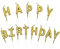 Lahviuu Alles Gute zum Geburtstag Kerzen,1 Satz Happy Birthday Kerze,Tortendeko Kuchen Topper für Geburtstag,Deko Geburtstagskerzen für Geburtstag Party Feier Lieferungen(Gold)