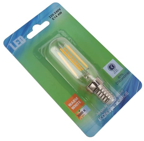 sparefixd Cooker Hood Long Life LED Light Bulb 4w E14 for Bosch