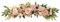 BFYDOAA Rose Swag Flowers,Wedding Arch Flowers Artificial Pink Rose Peony Swag with Green Leaves Wreath for Wedding Arch Front Door House Wall Decoration