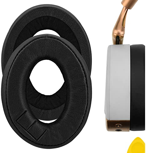 Geekria Replacement Ear Pads Compatible with Parrot Zik 1.0 Wireless Headphones, Repair Parts (Black)