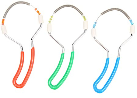 3-teiliger Frühlings-Gesichtshaarentferner, Frauen-Frühlings-Faden-Epilierer-Gesichtshaarentfernung für Kinn, Wange, Hals, Schnurrbart und Oberlippenhaar