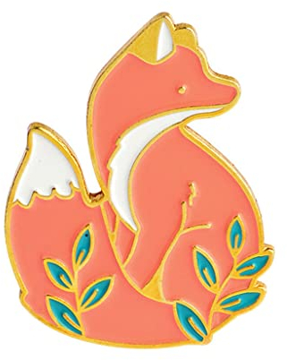 Forest Elf Collection Emaille Pins Cartoon Tiere Brosche Biene Kaninchen Blumen Anstecknadel Anstecker Geschenk für, Medium, Metall und andere Edelsteine, Medium, Metall, Andere Edelsteine