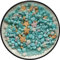 Essbare Blau Ozean-Meerjungfrau-Süßigkeits-Streusel Seestern-Dessert streusel Shell-Kuchen-Cupcake-Topper Perlen-Plätzchen-Dekorationen Süße Zucker streusel zum Dekorieren von Kuchen