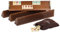Helena Wood Art, Handgefertigtes Rummy Set aus Holz inklusive Tasche, Okey Takimi, 100% Holz, Luxus Edition
