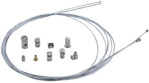 YUCHENSHLP Universal Inner Clutch Throttle Brake Repair Kit Motorcycle Clutch Throttle Cables Brake Repair Kit with Fixing Screws Universal Parts