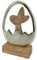 Holz und Metall Osterdeko Holz und Metall Osterhase im Ei 10 x 15cm Holz und Metall Hase mit Oster-Schriftzug 40 x 26cm Osterdekoration Tisch-Deko Osterhase