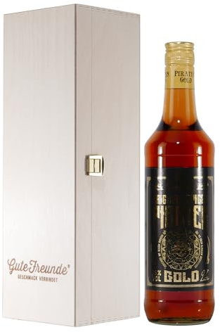 Boente Original Spiced Piraten Gold mit Geschenk-Holzkiste