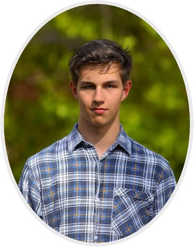 Piastrella Fotografica commemorativa Personalizzata in Ceramica, Immagine commemorativa Ovale per Foto in Porcellana lapide, Decorazione per Foto in Piastrelle di Porcellana Colorata (3,5 X