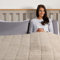 Brentfords Beschwerungsdecke, Gewichtsdecke 4 kg Teddy für Erwachsene 125 x 150 cm Weighted Blanket Natürlich
