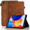 Vkooer Case for Xiaomi Redmi Pad SE 8.7 2024 Premium PU Leather Folio Cover with Multi Angle Viewing Stand and Card Slots Smart Shell for Redmi Pad SE 8.7 Tablet, Brown