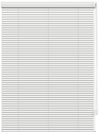 Window Venetian Blinds for Sliding Glass Doors Sunrooms Flower Gardens Study Room, Blackout Horizontal Blinds 80 90 100 120 150 CM, Aluminum Window Shutter with Fittings(Matte White,100x100cm)
