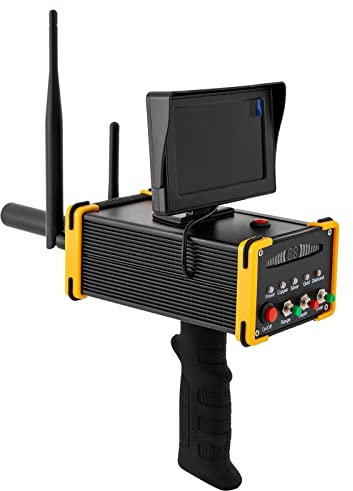 Metalldetektor mit Display, Reichweite von 990 Metern, Tiefe von 16 Metern, Golddetektor, tragbar, leicht, hohe Empfindlichkeit, Jagd von Metallschätzen, unterirdisch, Diamantscanner