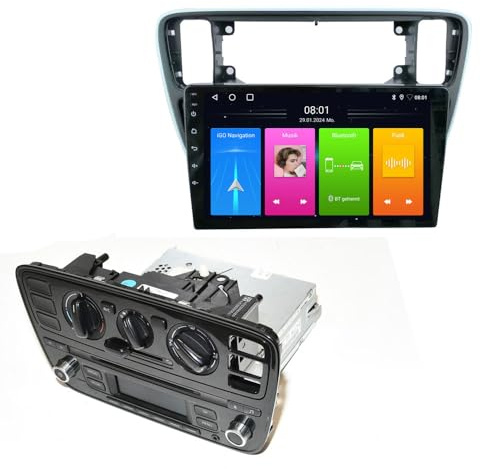 9 Zoll Bildschirm Android Autoradio für Seat MII/Skoda Citigo E-Citigo/VW UP! e-up!/Seat MII/e-MII/Seat Ibiza IV 4 Sportcoupe 6J 6J1 6J5 6P1 6P5 3-Door