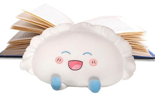 Wpsagek Knödelkissen Plüschtier,Gefülltes Knödelkissen | Cartoon gefülltes Knödelkissen | Sichere und geruchlose Heimdekoration für Schlafzimmer, Wohnzimmer, Spielzimmer, Kinderzimmer, Couch