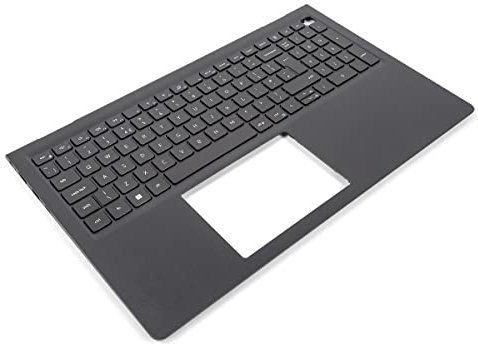 Dell Inspiron 15-3510/3520/3530-Series Palmrest & UK ENGLISH Keyboard - 09CJN3 (8TGH7) - Black