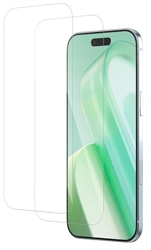 Camokia 2 Stück 9H Härte Schutzfolie für iPhone Air Panzerglas | Anti-Staub Panzerfolie für iPhone Air Schutzglas,HD Klar Volle Abdeckung Displayschutz