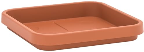 Geli Untersetzer Viva Square in verschiedenen Größen und Farben (Terracotta, 37 x 37 c)