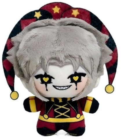KUKUShining The Freak Circus Plüschtier, Jester Pierrot Cartoon Charakter Puppe Spielzeug Weiche Plüschtiere Kissen Gefüllte Figur for Spielefans(Pierrot C)