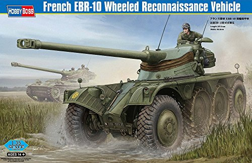 Hobby Boss 82489 - Modellino Veicolo Militare Francese EBR-10 in Scala 1:35