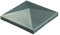 Alberts métal 150 x 150 mm GAH 418052 Capuchon Poteau carré souder | Acier