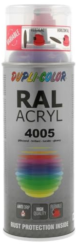 Dupli-Color 366109 RAL-Acryl-Spray RAL5, 400 ml, Blaulila Glanz