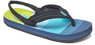 Reef AHI Jungen Zehentrenner, Schwarz (Aqua/Green AGN), 23/24, Ahi - K