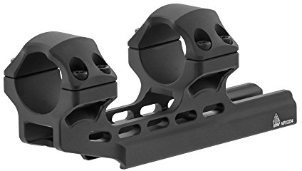 UTG Unisex Utg Accu-sync 1 høje profiler 34 mm offset picatinny ringe Intergralmontage, Schwarz, Einheitsgröße EU