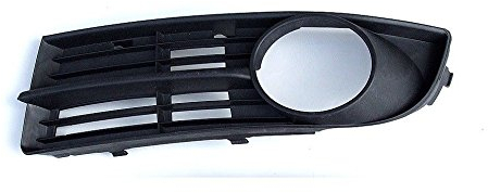 Autobits Gitter Blende für Nebelscheinwerfer Stoßstange Links Neu Hochwertig ABS Plastik Schwarz Passgenau