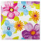 Mank GmbH hochwertige Airlaid Servietten 40 x 40 cm Premium Einweg Serviette stoffähnlich und saugstark perfekt für Events & Partys 50 Stück Luana Frühling Blumen Floral