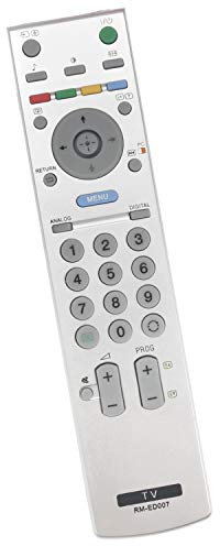 ALLIMITY 147984711 RM-ED007 Reemplace el Control Remoto por Sony Bravia LED LCD TV KDL-20G2000 KDL-26P2530 KDL-26U2000 KDL-32P2530 KDL-32U2000 KDL-40U2520 KDL-40U2530 KDL-32U2530 KDL-40U2000