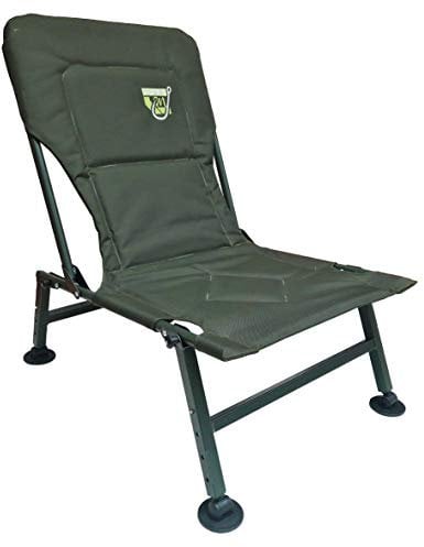 Carp On - Classic Fishing Chair Padded Comfort 600D Heavy Duty Strong 78 x 45 x 60cm - Use Outdoors on the Riverside or Bank [26-002]