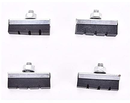 MARMODAY Vintage Bike Bremsbeläge Für Klassische Fahrrad Radfahren Bremssattel Blöcke 4 stücke