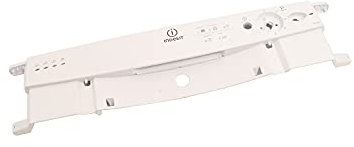 sparefixd Control Panel White Fascia Front to Fit Indesit Dishwasher