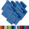 Erwin Müller Waschhandschuh, Waschlappen Heidelberg 10er- Pack, 100% Baumwolle Royalblau Größe 15x21 cm - weiche Qualität, saugstark und strapazierfähig - praktisch durch Schlaufe