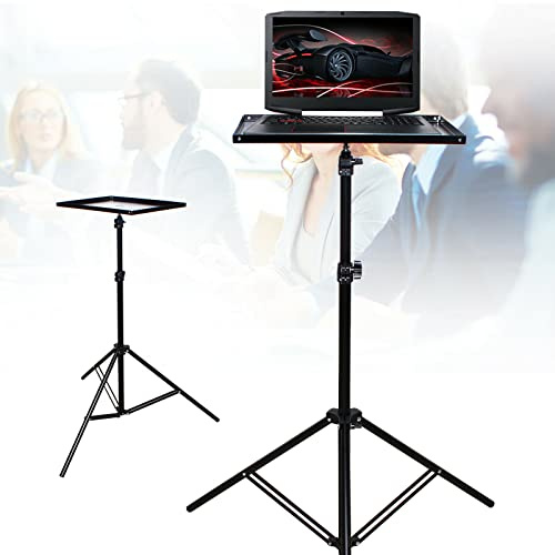 kangten Trípode para ordenador portátil, altura ajustable, 69 – 190 cm, soporte de suelo para ordenador portátil