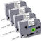 UNOKA Kompatibel Brother Beschriftungsgerät Bänder 12mm für Brother TZe-231 TZe231 TZ Tape 12mm 0.47 White Ersatzband für P Touch PT-E110 PT-D400 H105WB D210 H110 D600VP H107B H100LB