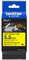 Brother Genuine Pro Tape HSe-611E Heat Shrink Tubing - Black on Yellow