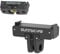 JOYSOG Action Kamera Magnetische Adapterhalterung für OSMO Action 4/Action 3/Action 2 Schnellwechseladapter mit Anschlussadapter Verlängerungssockel Zubehör