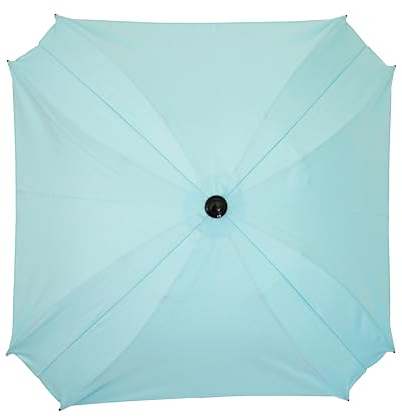 Skyline Ombrelle Parapluie pour Poussette Universelle Accessoire Zertifikat Anti UV 50+ Protection Soleil Adaptateur Parasol Diamètre 70 cm Bleu Marine
