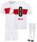 Fußball trikot 23/24, Stuttgart Neue Hause/Auswärts Jersey traininganzug für Kinder Erwachsener, Fussball Trikot Shorts Socken Jungen Herren