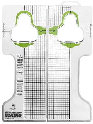 SPD Cleats Schablone | Usrichtungswerkzeug Für Fahrradplatten | Schuhplatten-Einstellwerkzeug | Pedalplatten-Einstellwerkzeuge | Einfach Anzupassendes Ersatz-Fahrradzubehör