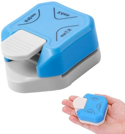 3-in-1 Corner Rounder Punch - Versatile Corner Tool for Crafts, and Office Use - Compact and Durable Design with Three Radius Options